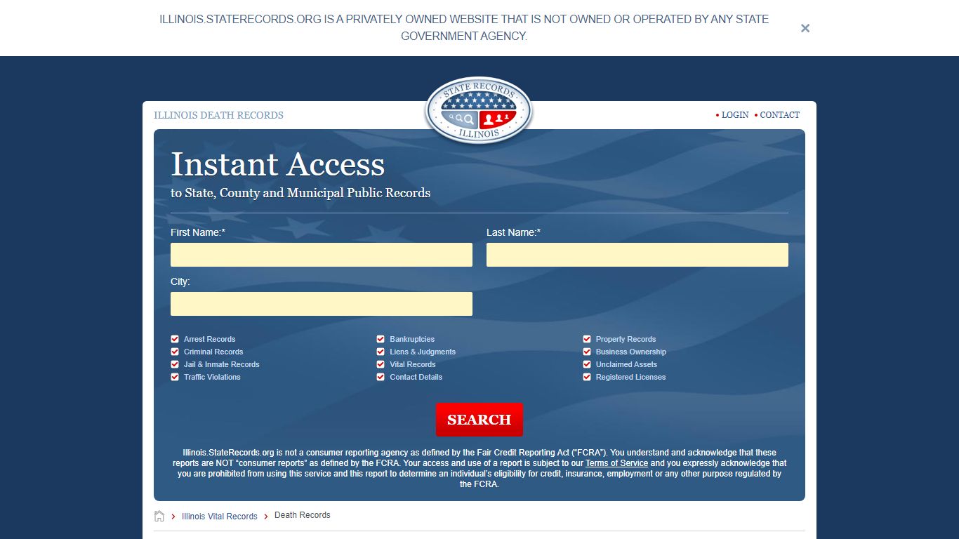How to Find Illinois Death Records | StateRecords.org
